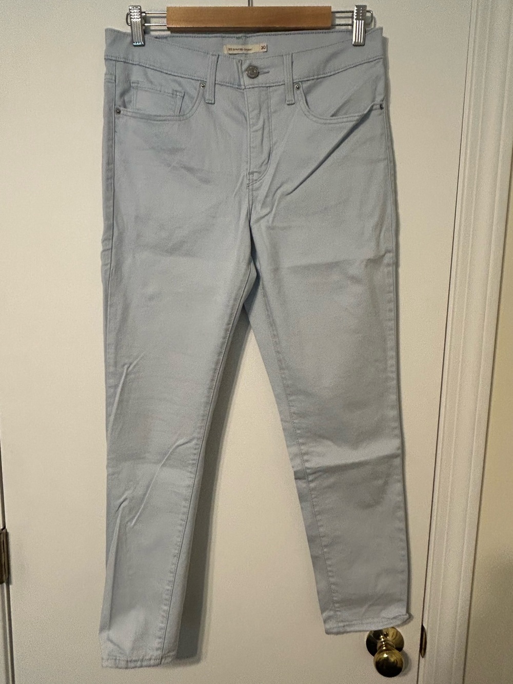 Levi's Women's Pale Blue Skinny Jeans